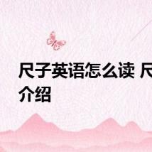 尺子英语怎么读 尺子的介绍