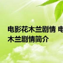 电影花木兰剧情 电影花木兰剧情简介