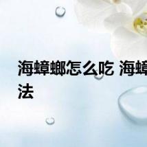 海蟑螂怎么吃 海蟑螂吃法