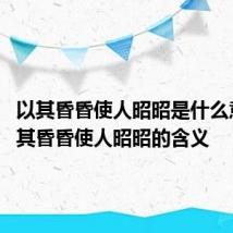 以其昏昏使人昭昭是什么意思 以其昏昏使人昭昭的含义
