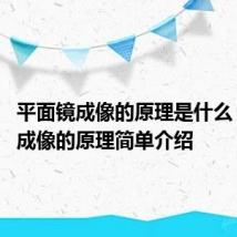 平面镜成像的原理是什么 平面镜成像的原理简单介绍
