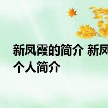 新凤霞的简介 新凤霞的个人简介