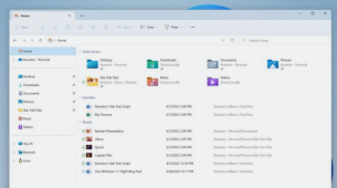 微软测试刷新的选项卡式Windows11文件资源管理器设计