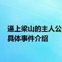 逼上梁山的主人公是谁 具体事件介绍