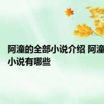 阿潼的全部小说介绍 阿潼的全部小说有哪些