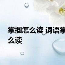 掌掴怎么读 词语掌掴怎么读