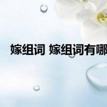 嫁组词 嫁组词有哪些
