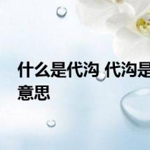 什么是代沟 代沟是什么意思