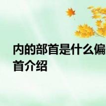 内的部首是什么偏旁 部首介绍