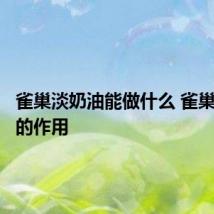 雀巢淡奶油能做什么 雀巢淡奶油的作用