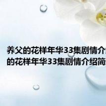 养父的花样年华33集剧情介绍 养父的花样年华33集剧情介绍简述