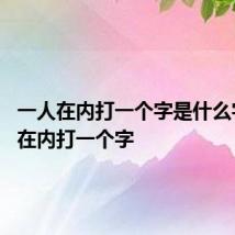 一人在内打一个字是什么字 一人在内打一个字