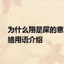 为什么翔是屎的意思 网络用语介绍