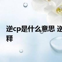 逆cp是什么意思 逆cp解释