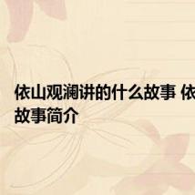 依山观澜讲的什么故事 依山观澜故事简介