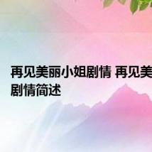 再见美丽小姐剧情 再见美丽小姐剧情简述