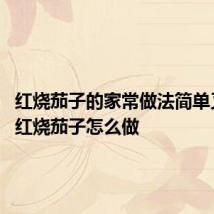 红烧茄子的家常做法简单又好吃 红烧茄子怎么做