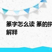 篆字怎么读 篆的拼音与解释