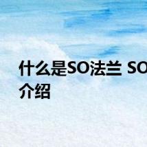 什么是SO法兰 SO法兰介绍