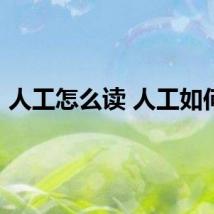 人工怎么读 人工如何读
