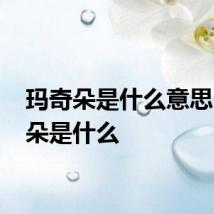 玛奇朵是什么意思 玛奇朵是什么