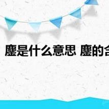鏖是什么意思 鏖的含义