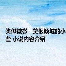 类似微微一笑很倾城的小说有哪些 小说内容介绍