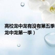 高校龙中龙有没有第五季(高校龙中龙第一季)
