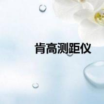 肯高测距仪