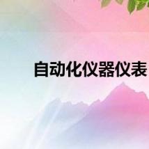 自动化仪器仪表