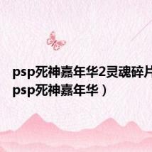 psp死神嘉年华2灵魂碎片组合(psp死神嘉年华)