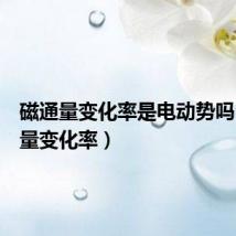 磁通量变化率是电动势吗(磁通量变化率)