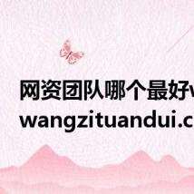 网资团队哪个最好www.wangzituandui.com