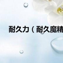 耐久力（耐久魔精）