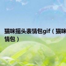 猫咪摇头表情包gif(猫咪摇头表情包)