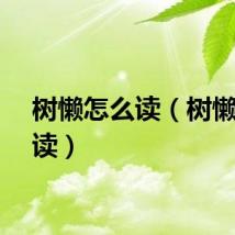 树懒怎么读（树懒怎么读）
