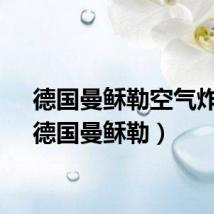 德国曼稣勒空气炸锅（德国曼稣勒）