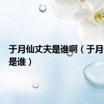 于月仙丈夫是谁啊(于月仙丈夫是谁)