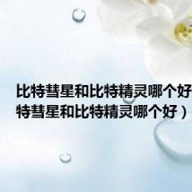比特彗星和比特精灵哪个好看(比特彗星和比特精灵哪个好)