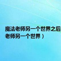 魔法老师另一个世界之后（魔法老师另一个世界）