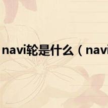 navi轮是什么(navi轮)