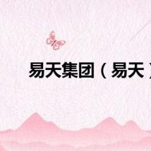 易天集团（易天）
