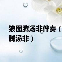 狼图腾汤非伴奏（狼图腾汤非）