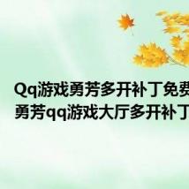 Qq游戏勇芳多开补丁免费下载(勇芳qq游戏大厅多开补丁)