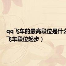 qq飞车的最高段位是什么(qq飞车段位起步)