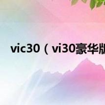 vic30(vi30豪华版)