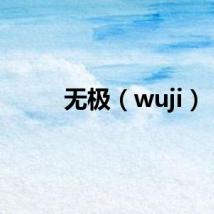 无极（wuji）