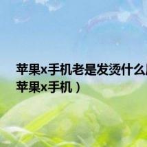苹果x手机老是发烫什么原因(苹果x手机)