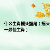 什么生肖摇头摆尾(摇头摆尾打一最佳生肖)