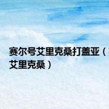 赛尔号艾里克桑打盖亚（赛尔号艾里克桑）